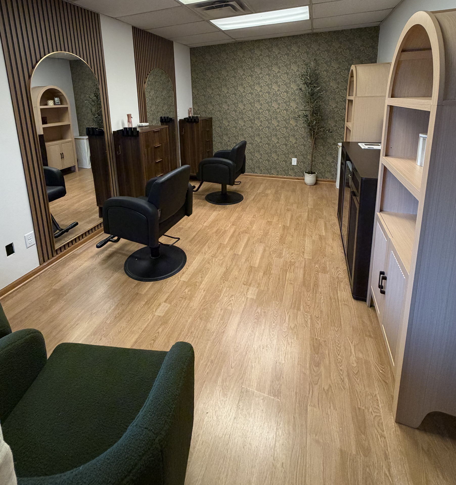 The Edit Salon Suite interior